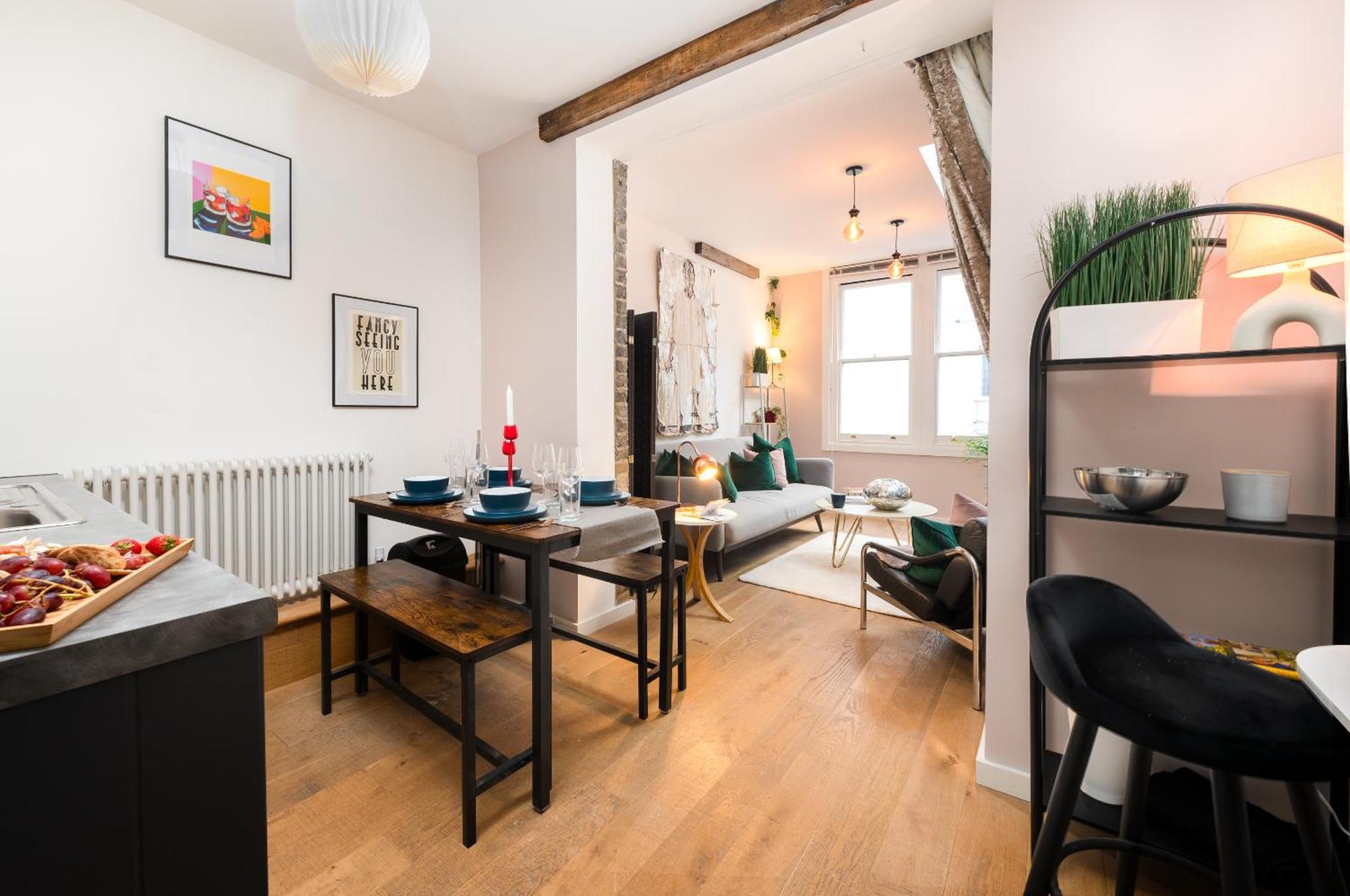 1Br Stylish Flat By Hostarahomes, Near Liverpool Street, Prime London Location, Sleeps Up To 4 المظهر الخارجي الصورة
